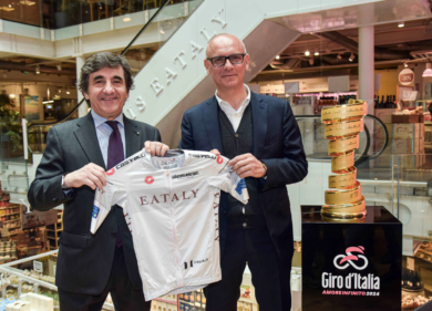 Eataly è il nuovo sponsor della Maglia Bianca del Giro d’Italia 2024