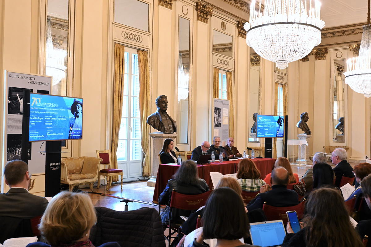 Festival Puccini 2024 presentato al Teatro alla Scala di Milano Festival Puccini 2024 presentato al Teatro alla Scala di Milano