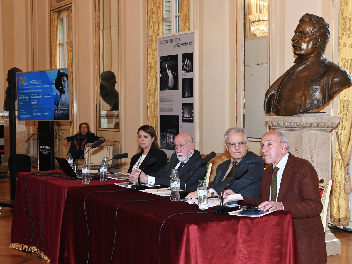 Festival Puccini 2024 presentato al Teatro alla Scala di Milano Festival Puccini 2024 presentato al Teatro alla Scala di Milano