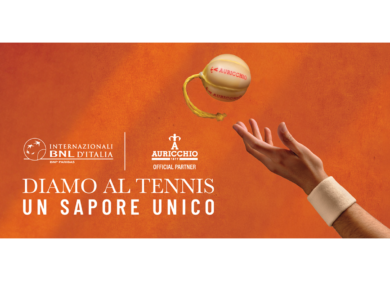 Auricchio è Partner Ufficiale degli Internazionali BNL d’Italia 2024