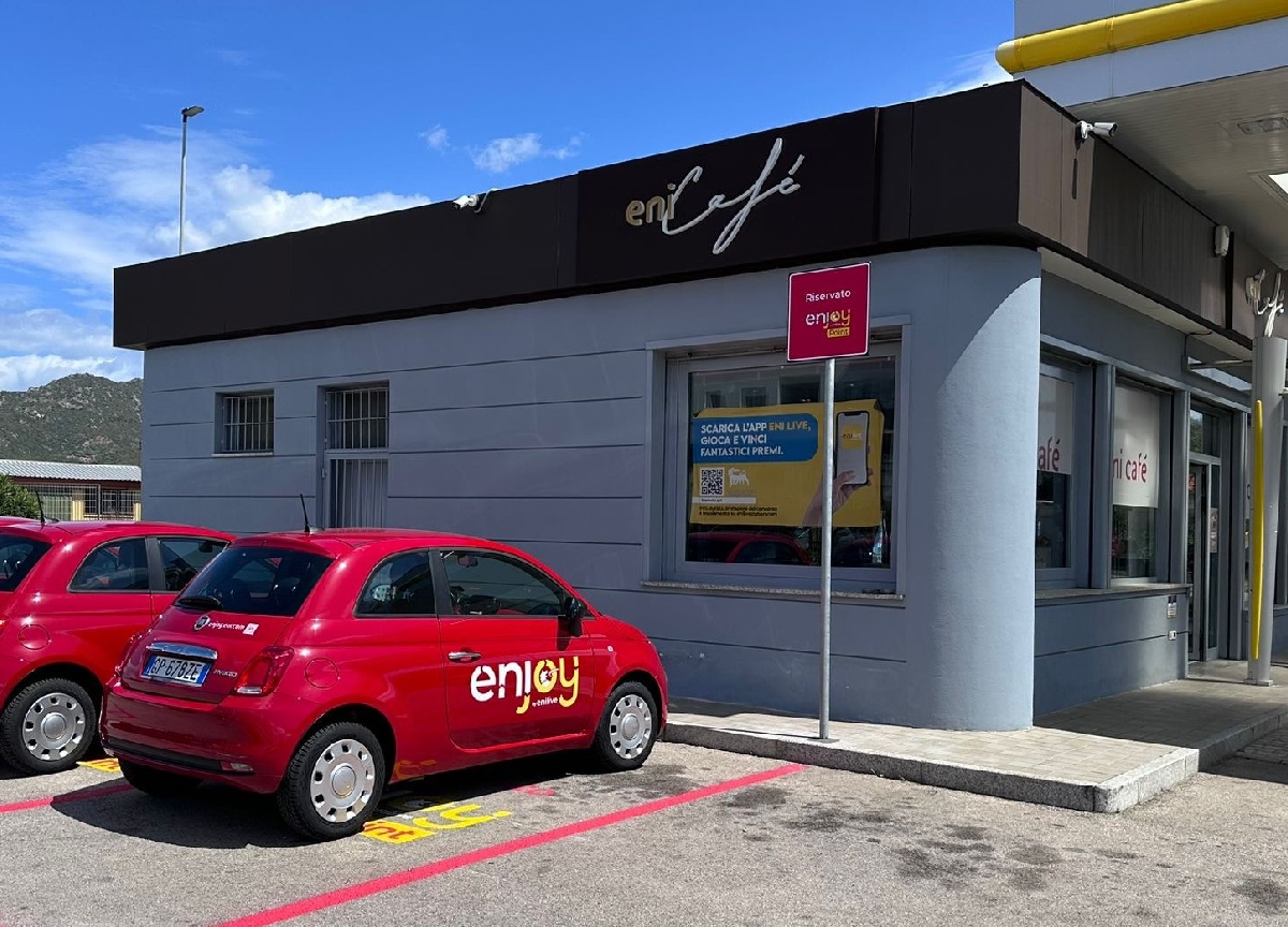 Eni, car sharing: inaugurati nuovi Enjoy Point nelle stazioni Enilive Eni, car sharing: inaugurati nuovi Enjoy Point nelle stazioni Enilive