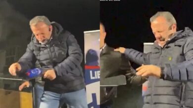 “Non ci fermeremo”, e Cateno De Luca si accascia come Berlinguer nel 1984