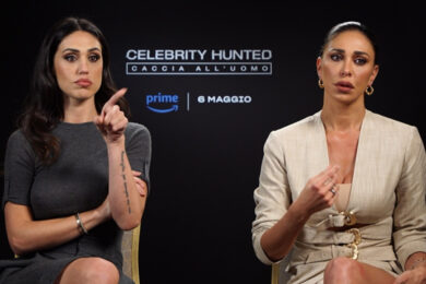 Belen e Cecilia a Celebrity Hunted: “In fuga su una Fiat Panda con una suora”