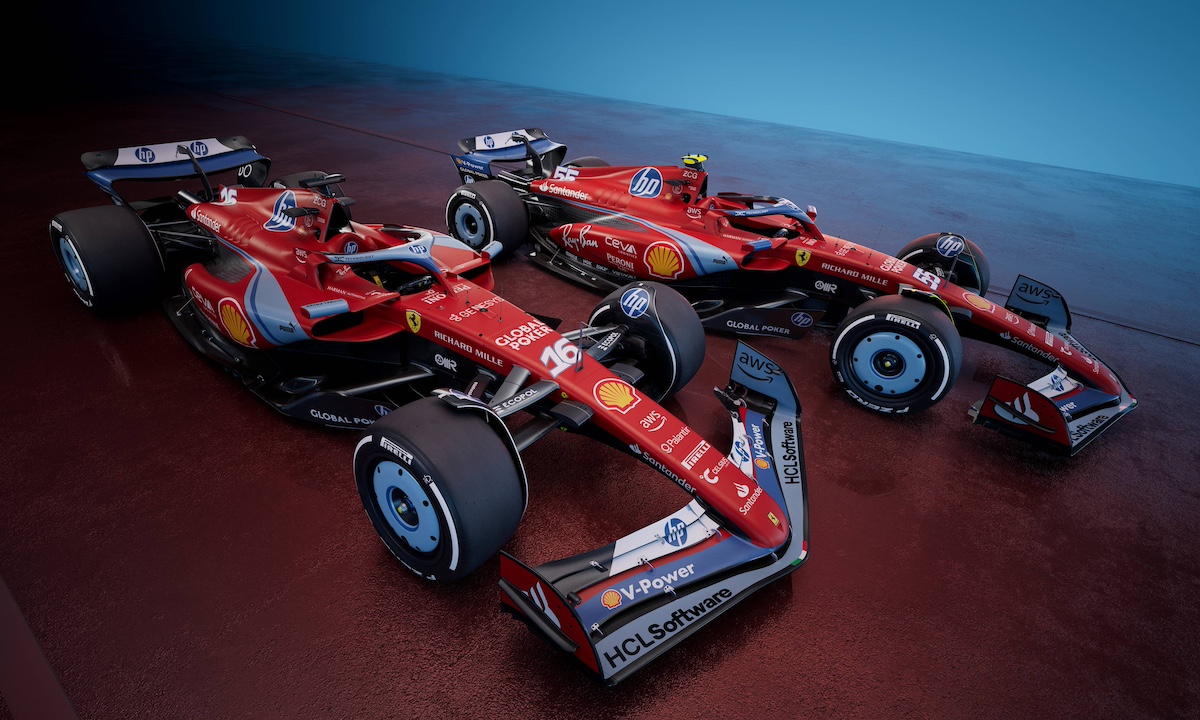 Ferrari e HP insieme per il GP di Miami con livrea speciale Ferrari e HP insieme per il GP di Miami con livrea speciale