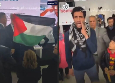 Attivisti tunisini cacciano l’ambasciatore e il Ministro Sangiuliano dalla Fiera del Libro: “Italia fascista”