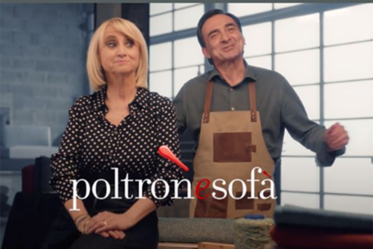 Luciana Littizzetto da Che tempo che Fa allo spot di Poltronesofà. Video Luciana Littizzetto da Che tempo che Fa allo spot di Poltronesofà. Video