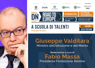“A scuola di talenti”: il ministro Giuseppe Valditara a Futuro Direzione Nord
