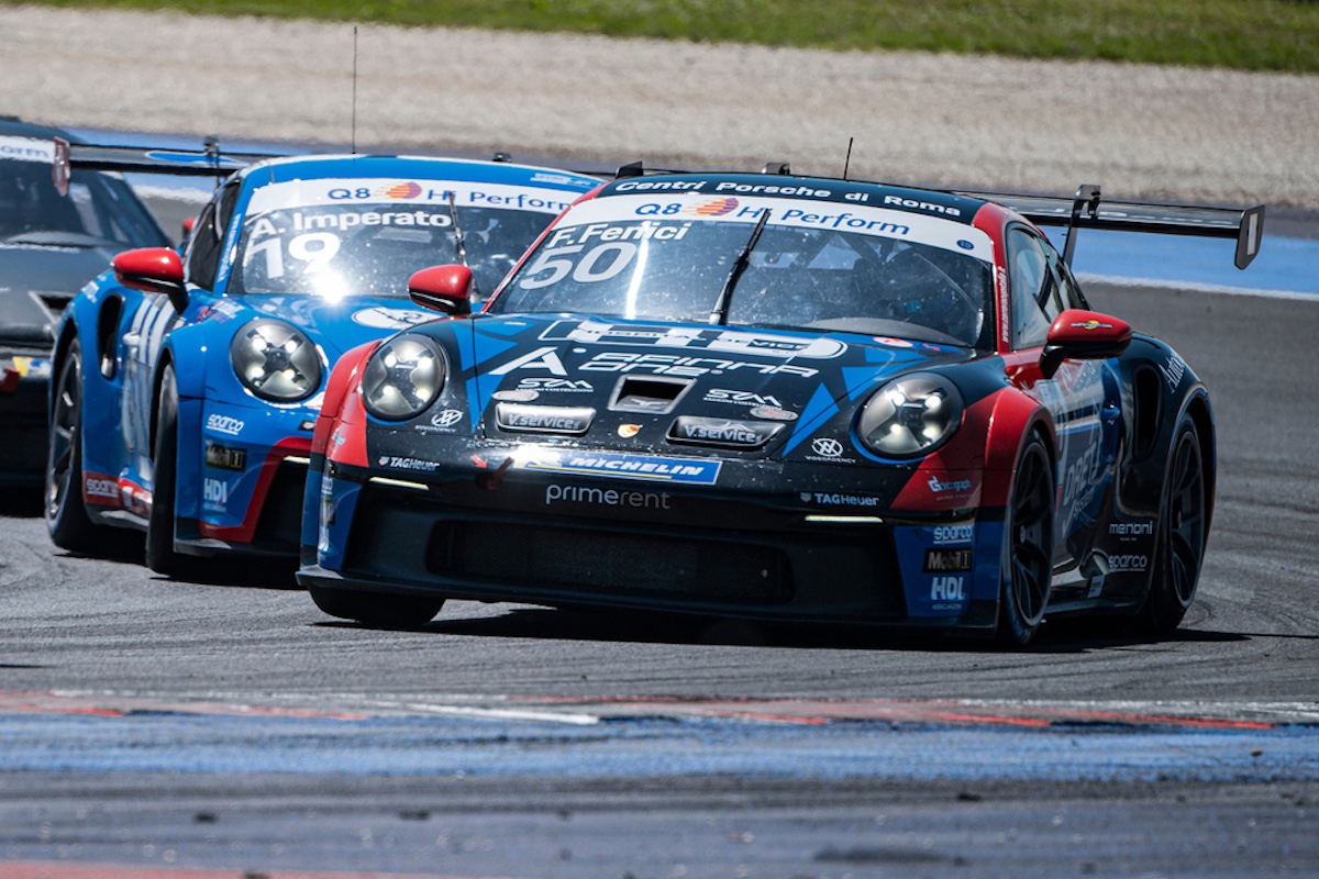 Porsche Carrera Cup Italia: Masters supera Ten Voorde in gara 2 a Misano Porsche Carrera Cup Italia: Masters supera Ten Voorde in gara 2 a Misano