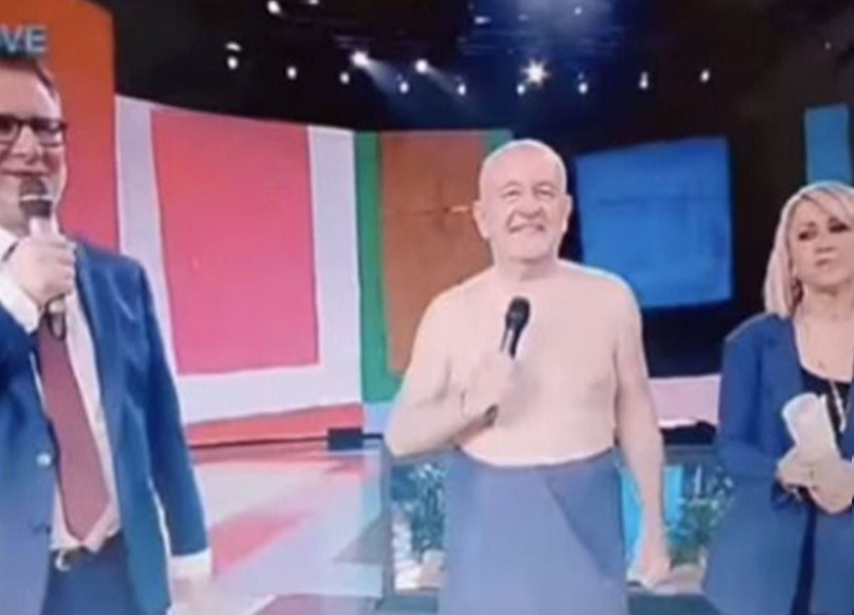Docente va da Fazio mezzo nudo, “era infortunato”: istruttoria Docente va da Fazio mezzo nudo, “era infortunato”: istruttoria