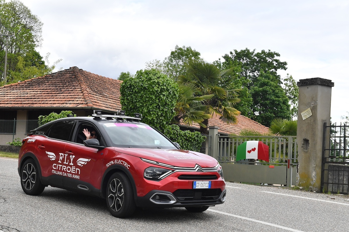 Citroën pedala al Giro-E 2024 con E-Bike