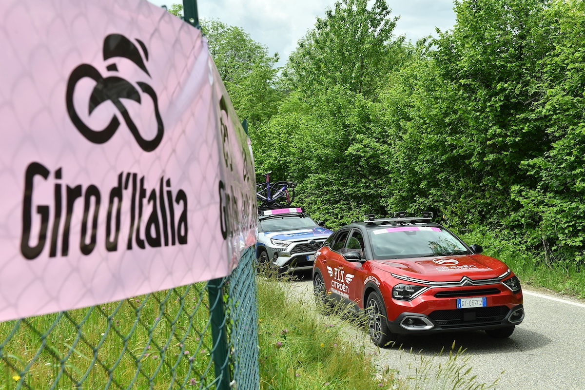 Citroën pedala al Giro-E 2024 con E-Bike