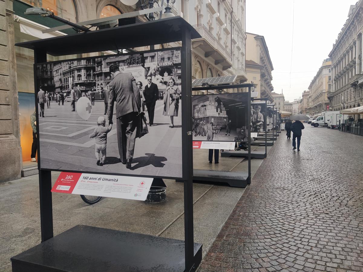 Cerimonia di apposizione dello Scudo Blu al Castello Sforzesco