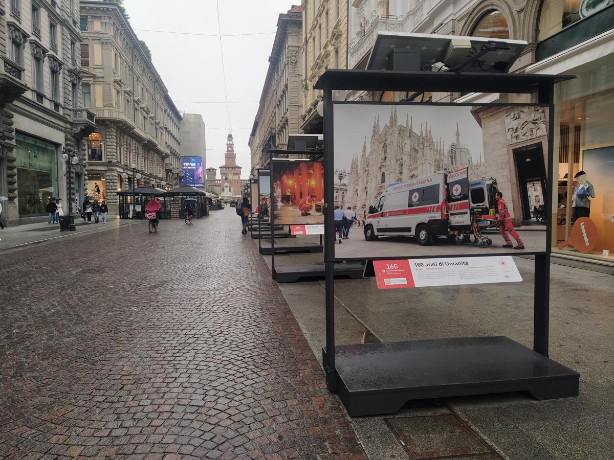 Cerimonia di apposizione dello Scudo Blu al Castello Sforzesco