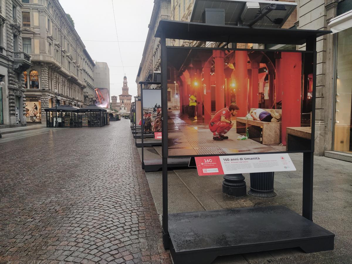 Cerimonia di apposizione dello Scudo Blu al Castello Sforzesco