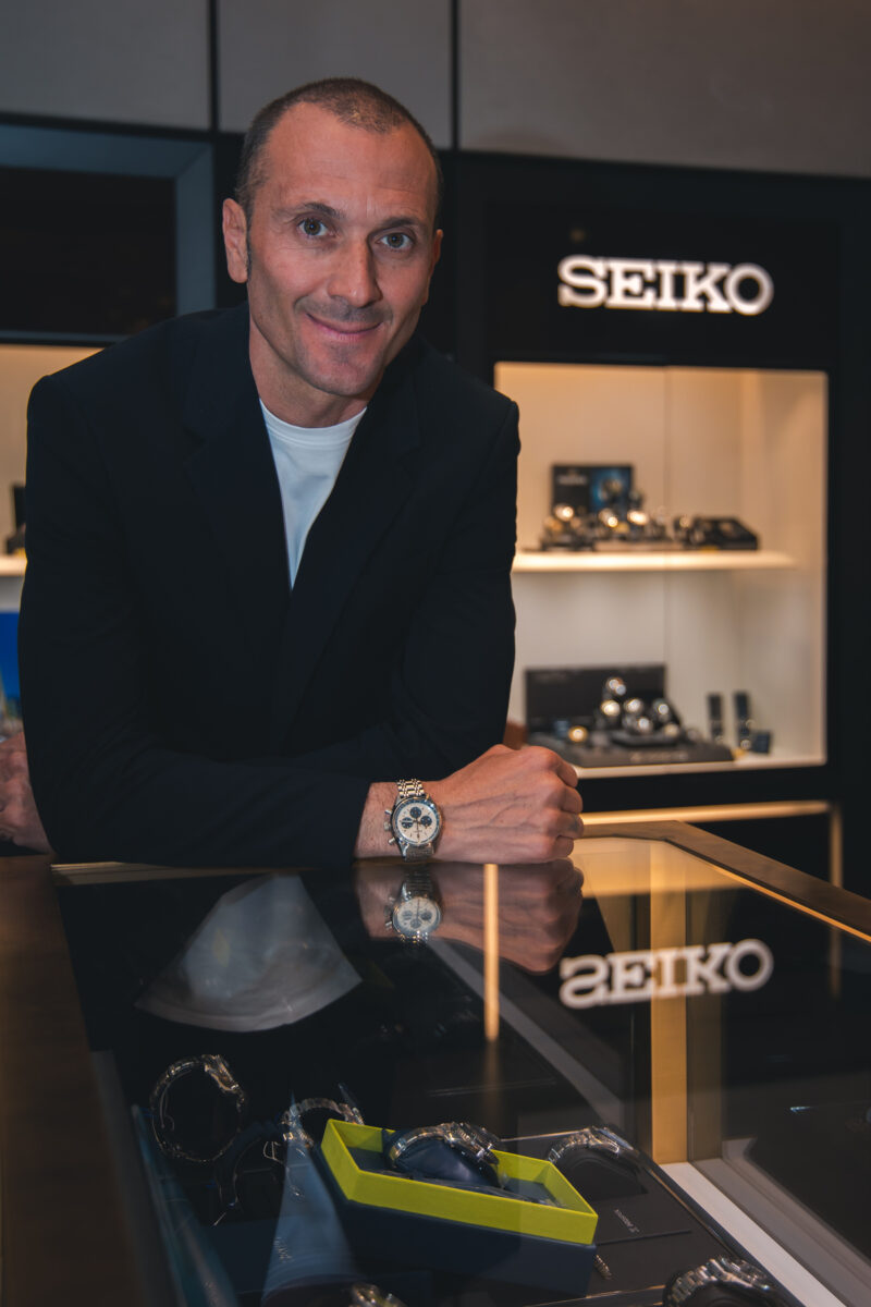 Seiko sceglie Ivan Basso come nuovo Friend of the Brand