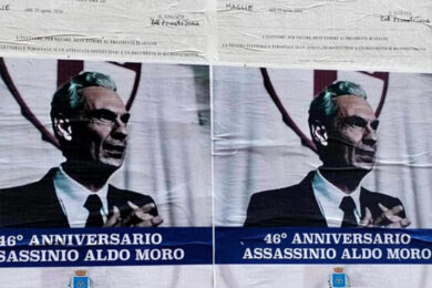 Moro, foto sbagliata sui manifesti: gaffe a Maglie, paese dello statista