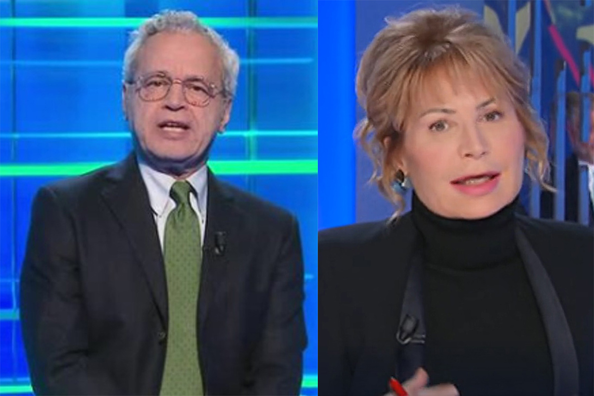 La7, Gruber-Mentana, duro botta e risposta. E il Nove sogna il colpo La7, Gruber-Mentana, duro botta e risposta. E il Nove sogna il colpo