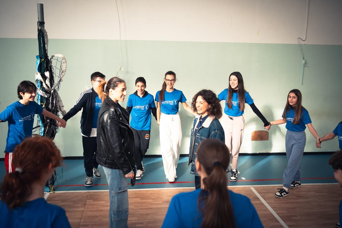 Galleria foto 'Ambra Sabatini e Irma Testa al fianco di Laureus Italia per aiutare i giovani' - foto 1