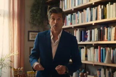 Patrick Dempsey spot hollywoodiano con Prima Assicurazioni. Budget adv 10 mln