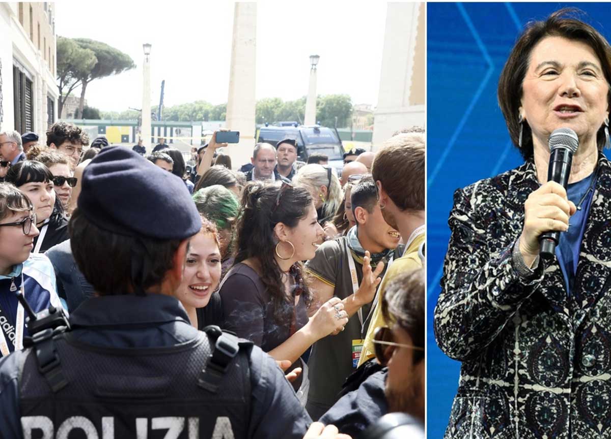 Natalità, la contestazione al Ministro: “Il corpo è nostro e decidiamo noi”