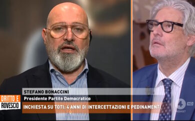Ascolti tv, Del Debbio cala con Bonaccini. Saviano non spinge Formigli