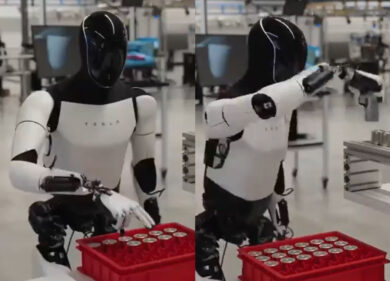 Tesla, il robot umanoide al lavoro: i progressi sono impressionanti