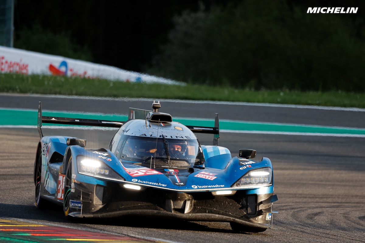 Alpine si allena alla 6 ore di Spa, occhi puntati sulla 24 ore di Le Mans