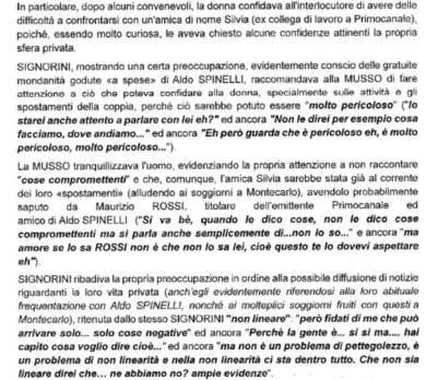 Il “vecchio” e il bracciale Cartier: così Signorini perse la testa per “Moka”