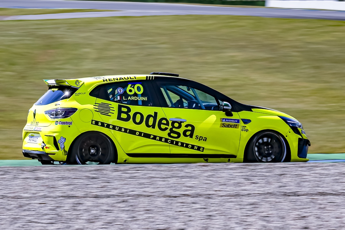 Clio Cup Europe: ottimo weekend a Hockenheim per Leonardo Arduini