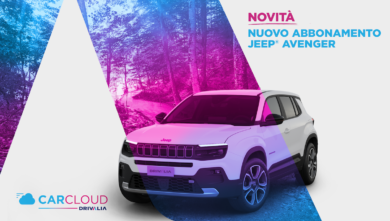 Drivalia lancia CarCloud Avenger, l’abbonamento mensile firmato Jeep