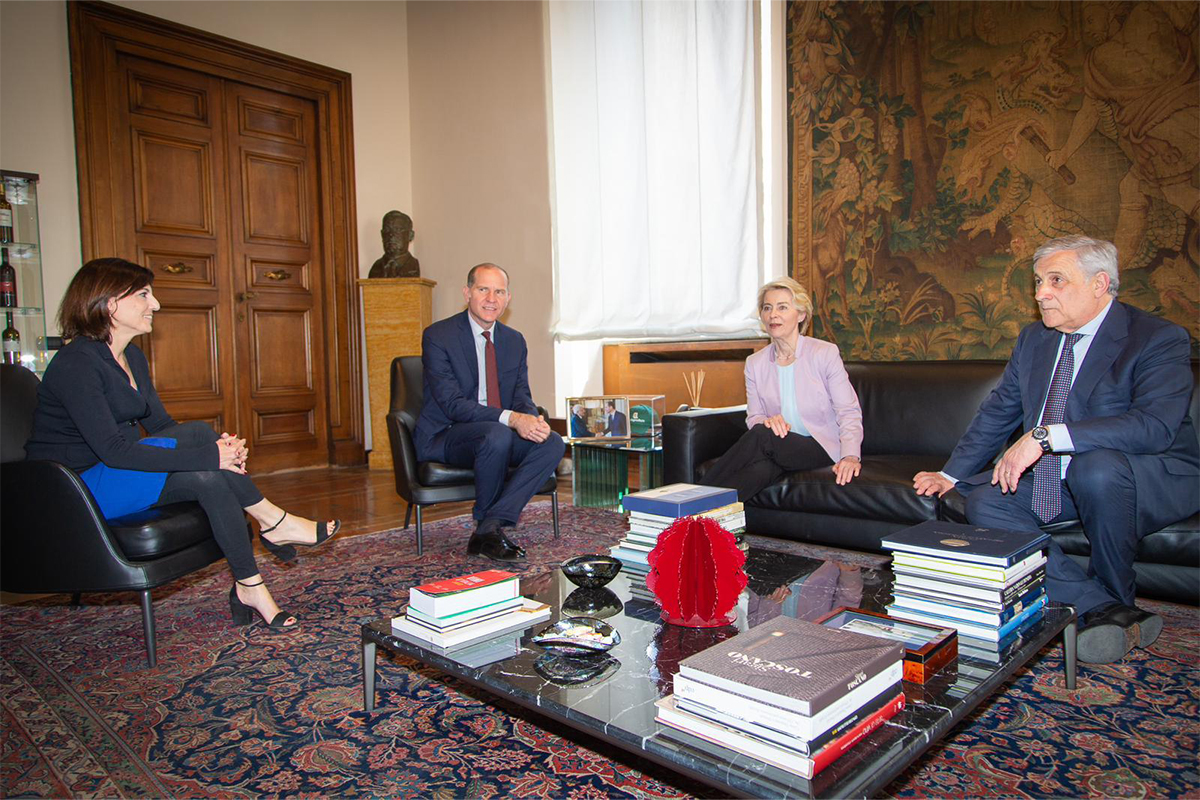 incontro von der leyen Tajani g incontro von der leyen Tajani g