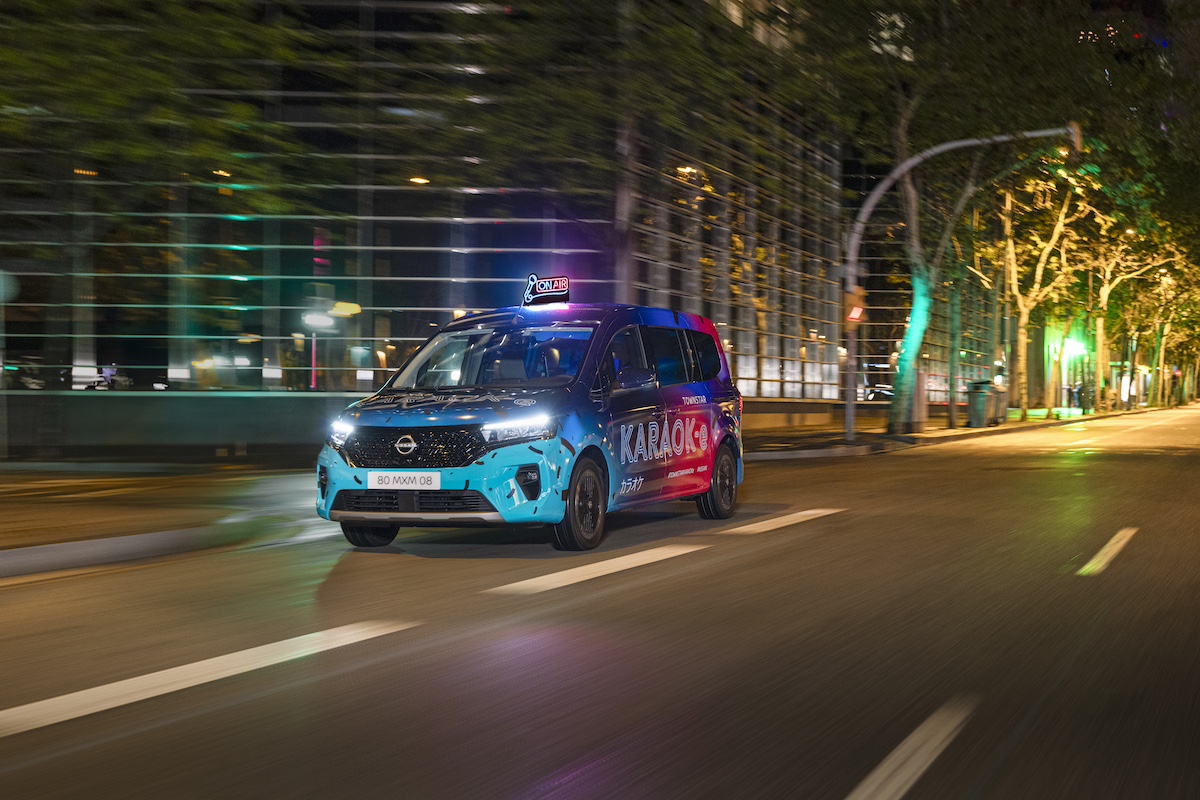 Nissan Townstar Karaok-e: il veicolo commerciale per gli amanti del canto