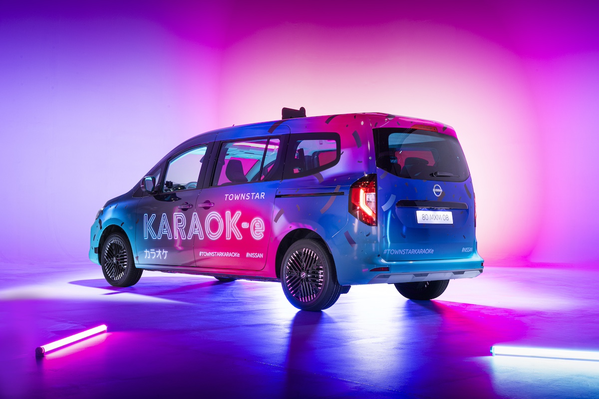 Nissan Townstar Karaok-e: il veicolo commerciale per gli amanti del canto