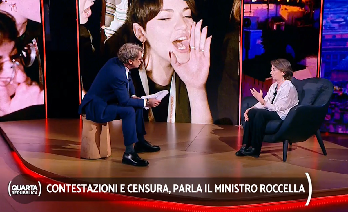 Ascolti tv, Porro straccia Formigli con Roccella. Sottile crolla sotto il 4% Ascolti tv, Porro straccia Formigli con Roccella. Sottile crolla sotto il 4%
