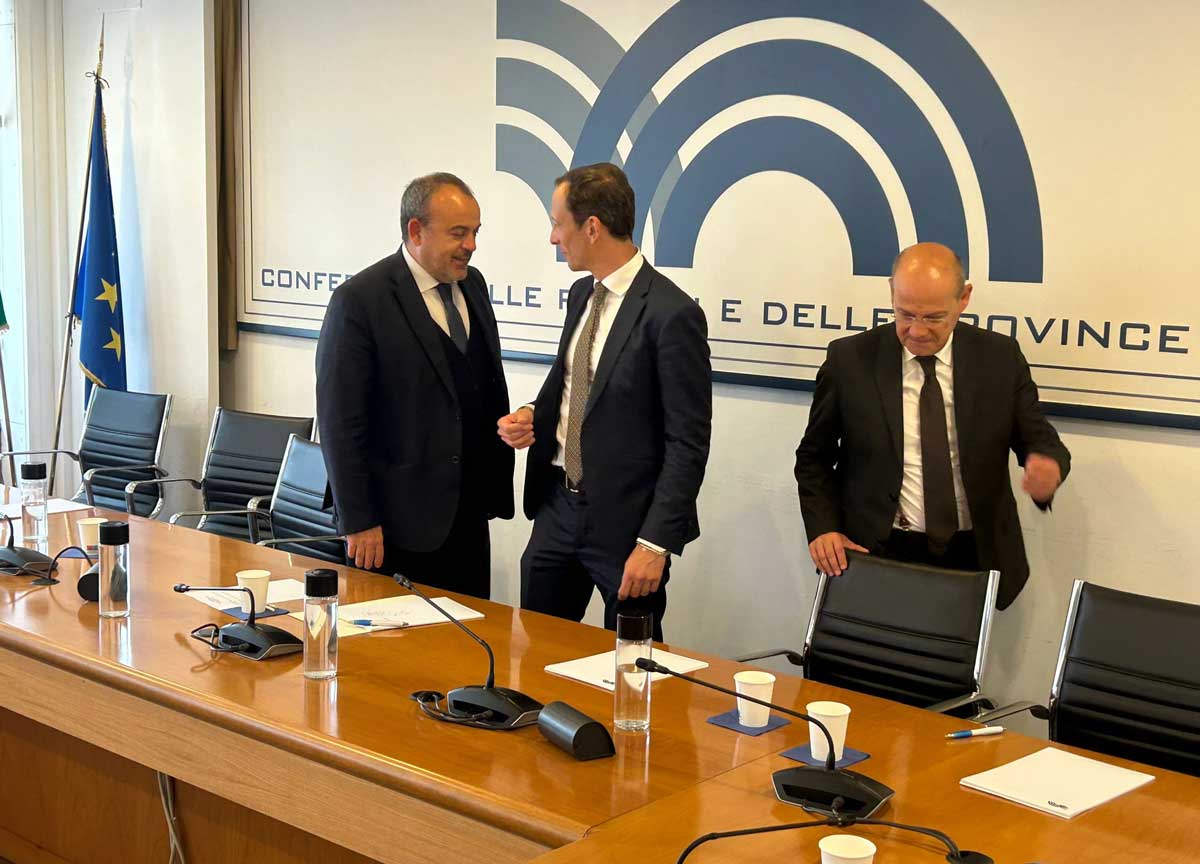 Aurigemma: vertice con Fedriga, Presidente della Conferenza delle Regioni Aurigemma: vertice con Fedriga, Presidente della Conferenza delle Regioni