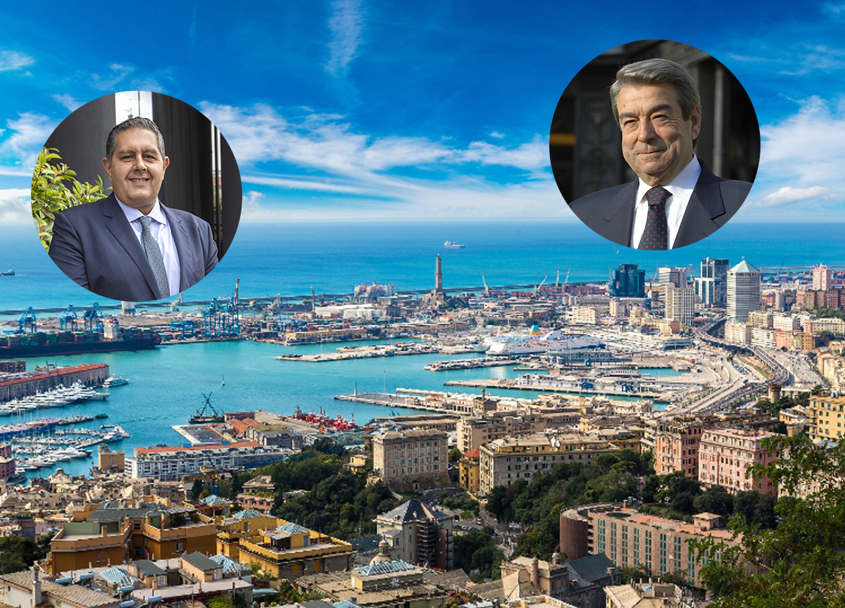 Galleria foto 'Toti a Spinelli: “Draghi ti fa la diga, contento?”. “Ora fammi fare Cavaliere”' - foto 1