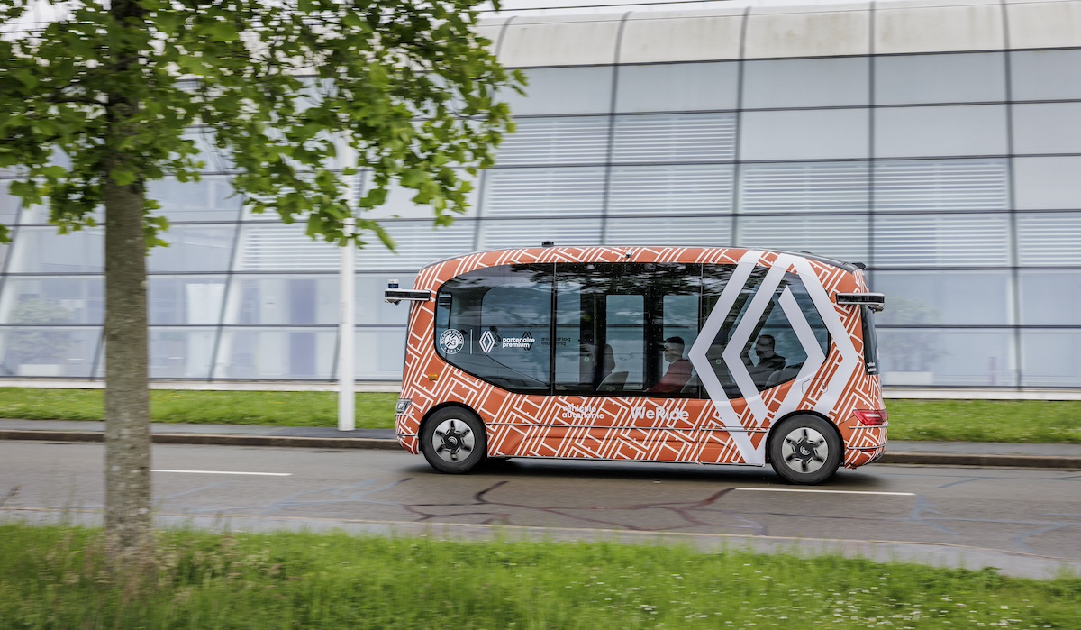 Renault propone veicoli autonomi livello 4 per il trasporto pubblico