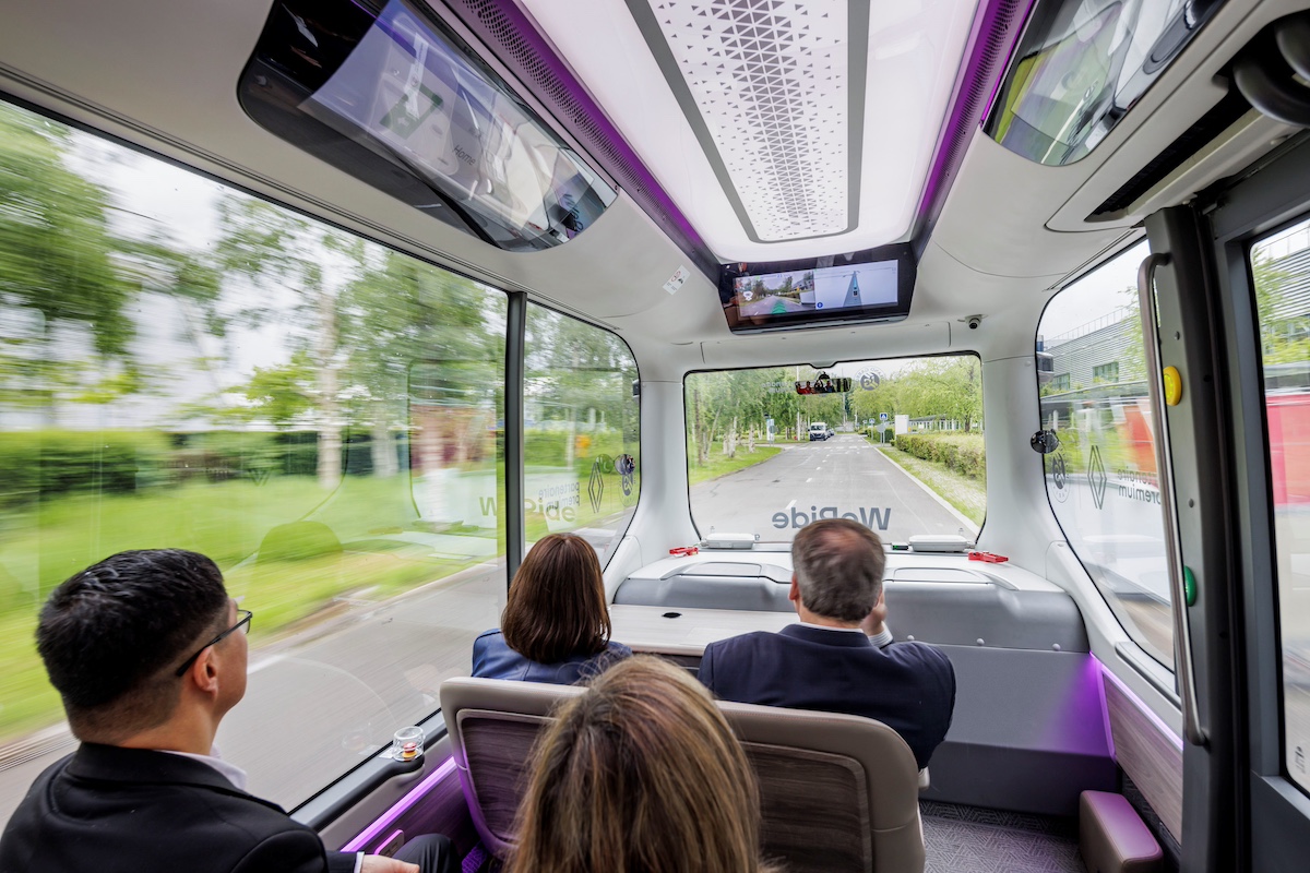 Renault propone veicoli autonomi livello 4 per il trasporto pubblico