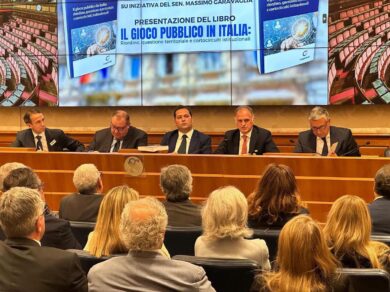 Senato, presentato il libro “Il gioco pubblico in Italia” di Geronimo Cardia