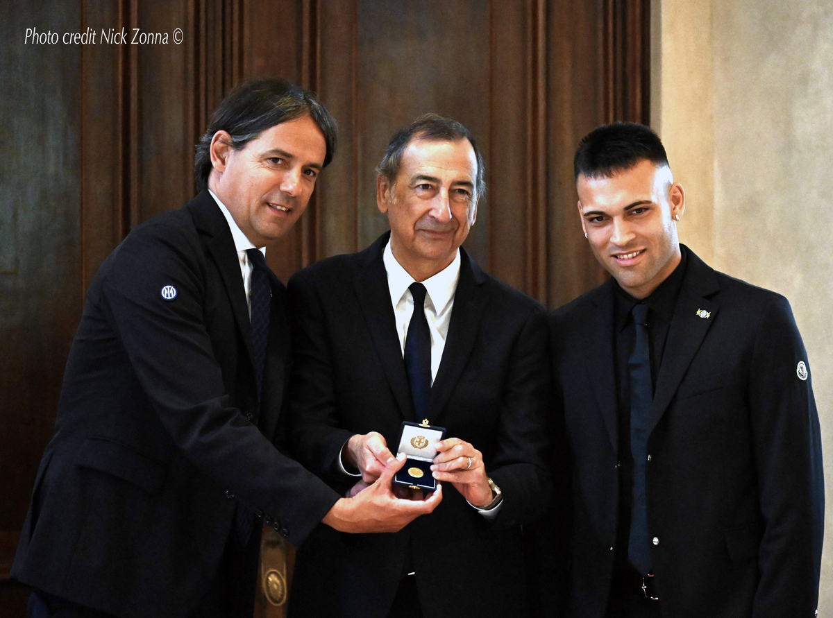 Ambrogino d’Oro all’Inter per lo scudetto e seconda stella.
