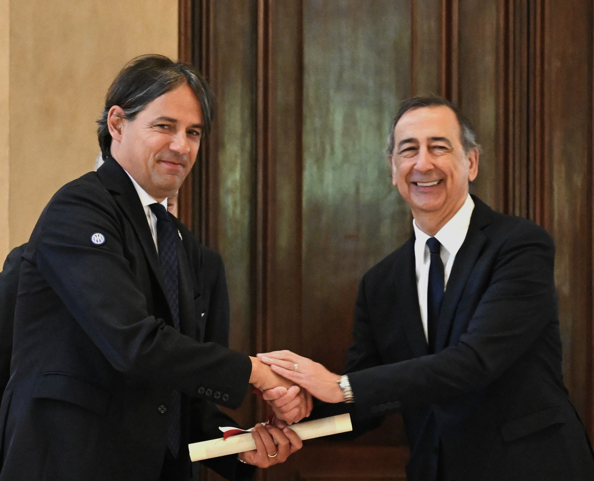 Ambrogino d’Oro all’Inter per lo scudetto e seconda stella.