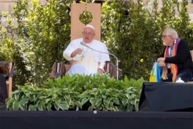 Papa Francesco all’Arena di Verona: “Niente funziona se manca…”. Video