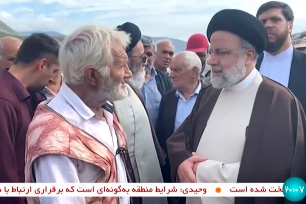 Iran, ultimi istanti del presidente Raisi prima dell’incidente fatale. FOTO