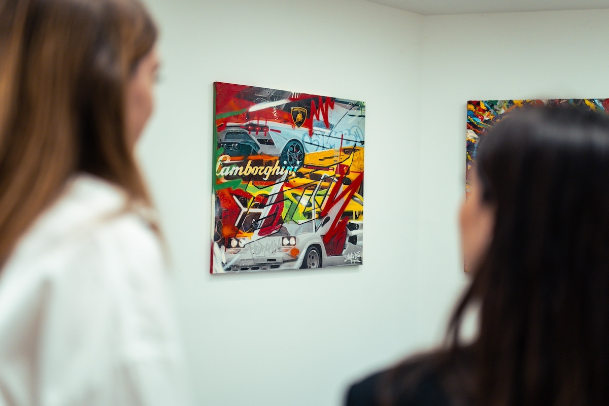 Lamborghini inaugura l’esposizione d’arte “Dreamaway”