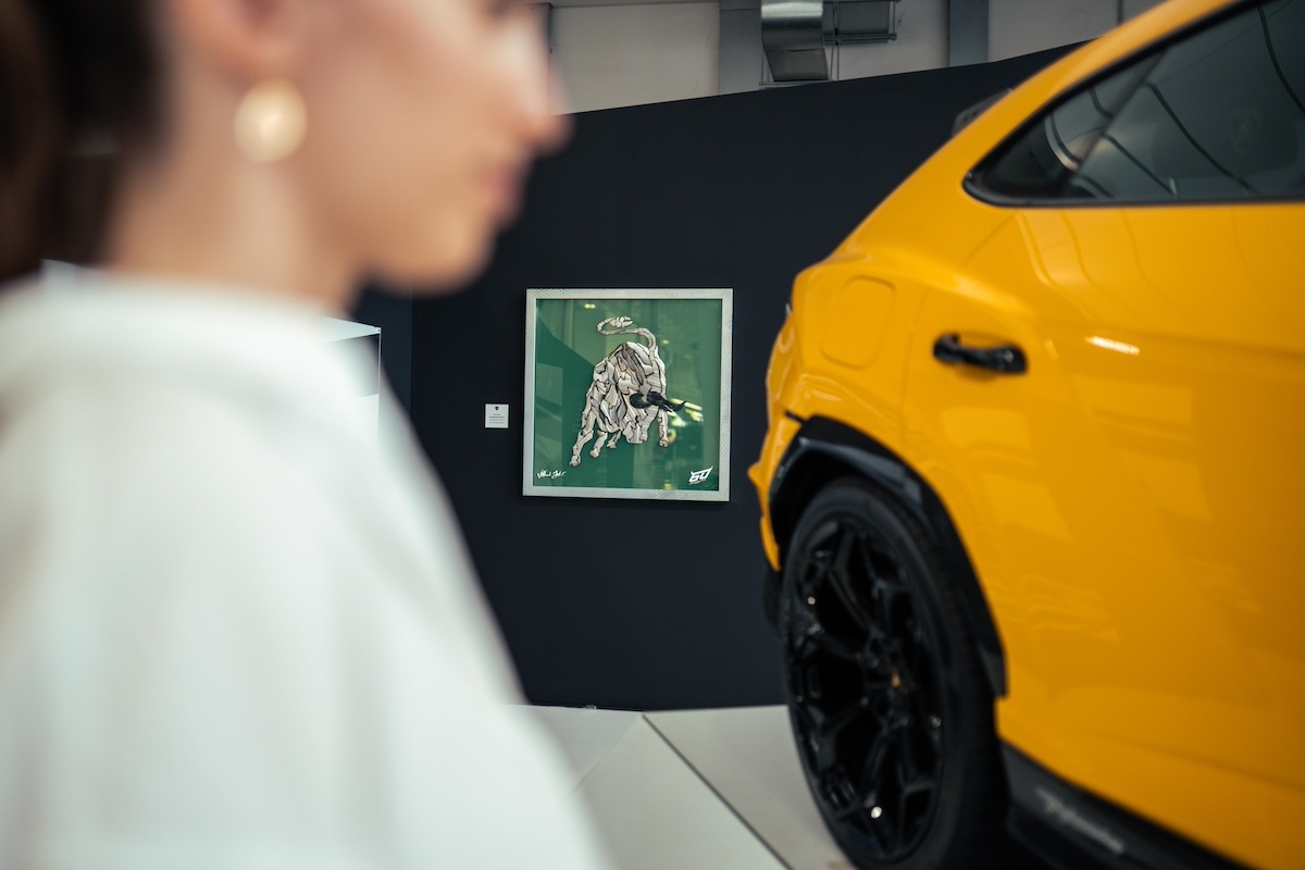 Lamborghini inaugura l’esposizione d’arte “Dreamaway”