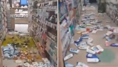 Terremoto ai Campi Flegrei, caos in un supermercato: merce a terra e… VIDEO