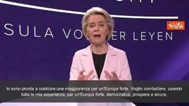 Von Der Leyen: “I cittadini europei vogliono un’Europa forte, sicura e prospera”