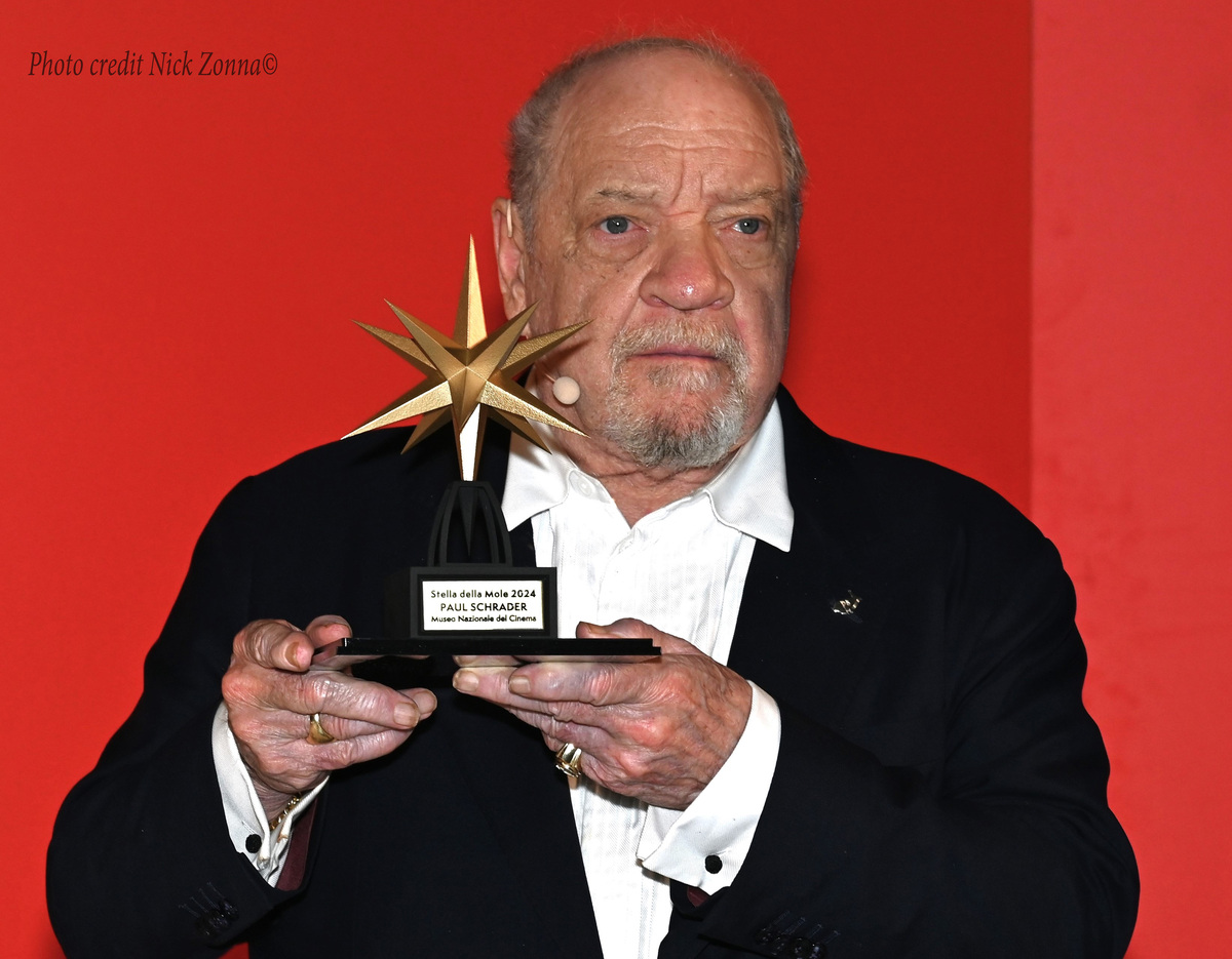 Paul Schrader da Cannes a Torino per ricevere il Premio Stella della Mole