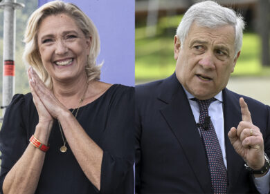 Europee, Le Pen contro Tajani. “Non conosce il nostro programma”