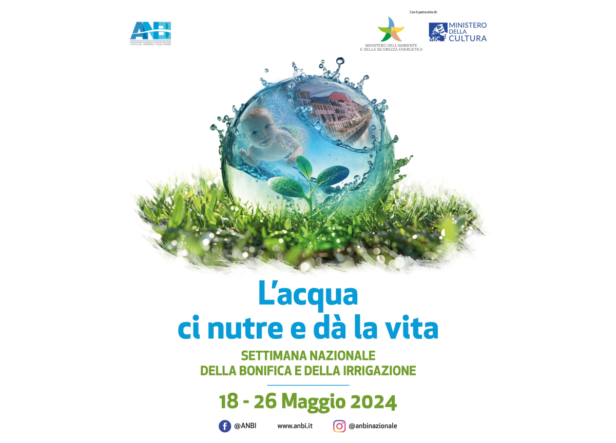 ANBI: al via l’ultimo weekend della Settimana Nazionale della Bonifica ANBI: al via l’ultimo weekend della Settimana Nazionale della Bonifica